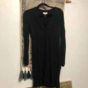 Ann Taylor Loft. Women’s black cotton dress